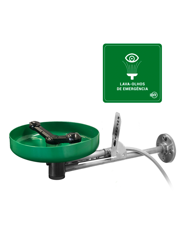 Lava Olhos de Parede INOX Bacia ABS