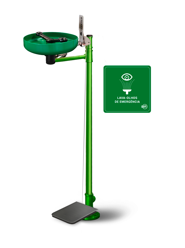 Lava Olhos de Piso Bacia ABS com PEDAL